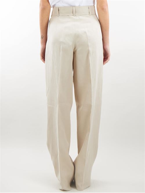 Linen and cotton blend Max Mara Studio MAX MARA STUDIO | Trousers | PAUSA2